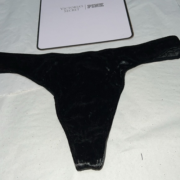 PINK Victoria's Secret VELVET THONG Underwear XL - Picture 5 of 11